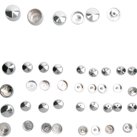 DRAG SPECIALTIES Covers Bolt Chrome Bolt Cover Standard Kit - Team Dream Rides