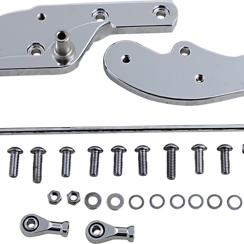 DRAG SPECIALTIES Forward Control Extensions - Chrome - Softail Forward Control Extension - Team Dream Rides