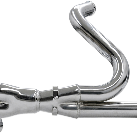 BASSANI XHAUST 2x2 Chrome Headpipes 2x2 Dual Headpipes - Team Dream Rides