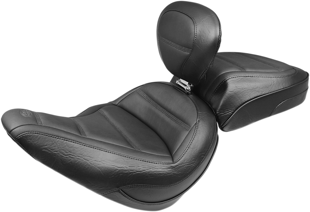 MUSTANG Solo Touring Seat - Driver's Backrest - FLSL Touring Seat - Team Dream Rides