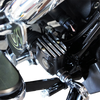 JOKER MACHINE Master Cylinder Cover - Finned - Black - FL Master Cylinder Cover - Team Dream Rides
