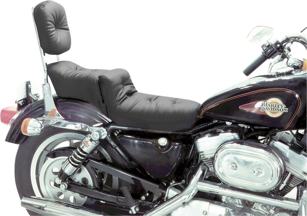 MUSTANG Regal Duke Seat - XL '96-'03 - 3.3 Gallon Tanks Regal Duke Pillow 2-Up Seat - Team Dream Rides