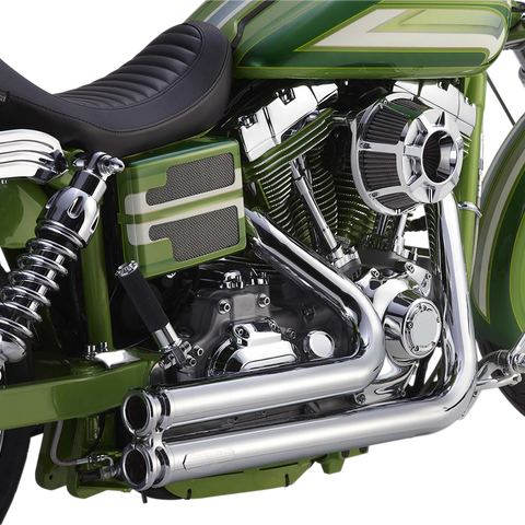 ARLEN NESS Air Cleaner Beveled08-16FL Chrome Inverted Series Air Cleaner Kit — Beveled - Team Dream Rides