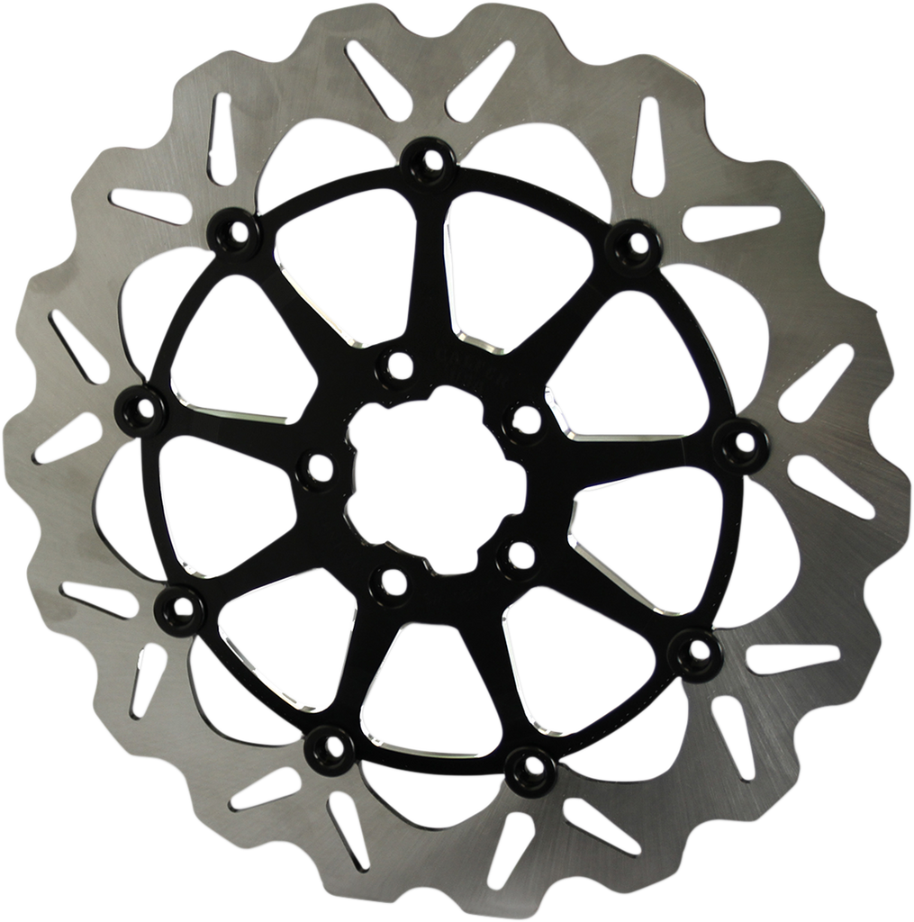 GALFER Wave® Rotor - Contrast Cut - 12.5" Oversize Wave® Front Brake Rotor - Team Dream Rides