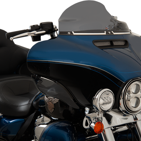 KLOCK WERKS Windshield Trim - FLW - Black - FLH 14+ Flare™ Series Windshield Trim - Team Dream Rides