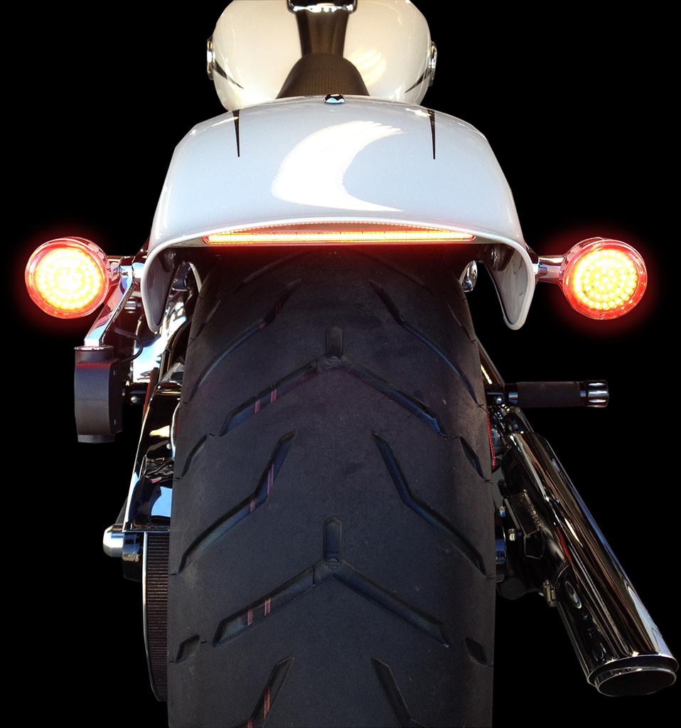 CUSTOM DYNAMICS LED Taillight - FXSB - Chrome Billet LED Taillight - Team Dream Rides