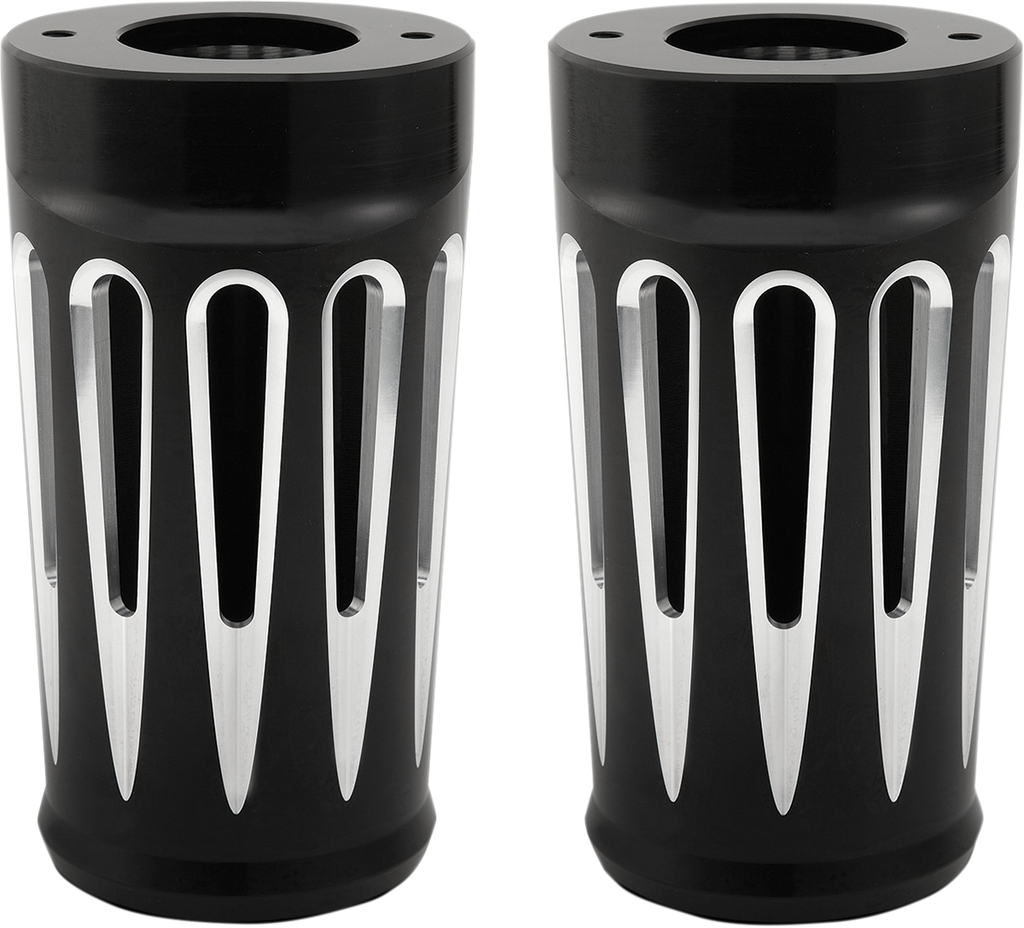 ARLEN NESS Deep Cut Fork Boot Covers - Deep Cut - FLT Aluminum Fork Boot Covers — Deep Cut - Team Dream Rides