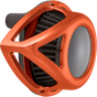 ARLEN NESS Air Cleaner - Tear Sucker - Orange Clear Tear Air Cleaner - Team Dream Rides
