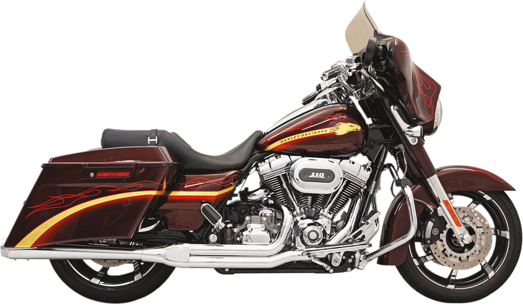 BASSANI XHAUST Road Rage 2:1 Exhaust - Chrome Road Rage 2:1 Touring Exhaust - Team Dream Rides