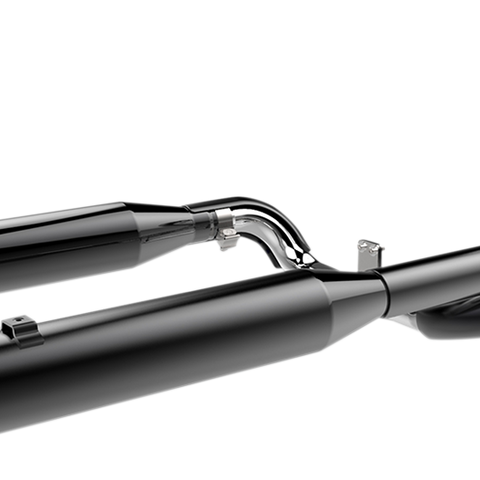 KHROME WERKS 2:2 Exhaust - Black - '09-'16 FL 2:2 Touring Exhaust System - Team Dream Rides