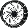 PERFORMANCE MACHINE (PM) Wheel - Supra - Platinum Cut - Dual Disc - 21 x 3.5 - 14+ FL One-Piece Aluminum Wheel — Supra - Team Dream Rides