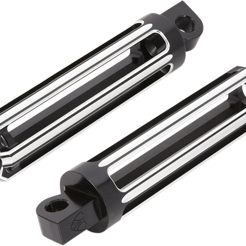 ARLEN NESS Peg - 10 Gauge - Black 10-Gauge Male-Mount Footpegs - Team Dream Rides