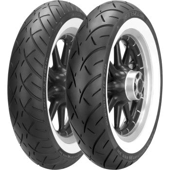 METZELER Tire - ME 888 Marathon Ultra Tire — Rear Tire - ME 888 - Wide Whitewall - 130/90-16 - Team Dream Rides