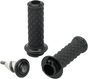BILTWELL Black Alumicore Grips for TBW Alumicore Grips - Team Dream Rides