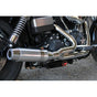 D&D 2006-2017 Dyna Bobcat 2:1 Exhaust Chrome with Carbon Selve - Team Dream Rides