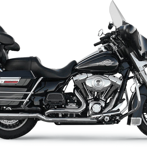 BASSANI XHAUST Down Under Headpipes - Chrome True-Dual Down Under Headpipe - Team Dream Rides