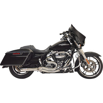 BASSANI XHAUST Road Rage II 2-Into-1 Mid-Length Exhaust System 2:1 Exhaust - Chrome - Team Dream Rides