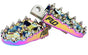 FLO MOTORSPORTS V2 MX STYLE FOOT PEGS HARLEY DAVIDSON / DYNA / CUSTOM CHOPPER - Team Dream Rides