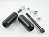 Bung King Upper Shock Mount Frame Sliders 6/12 2005 and earlier Dyna - Team Dream Rides