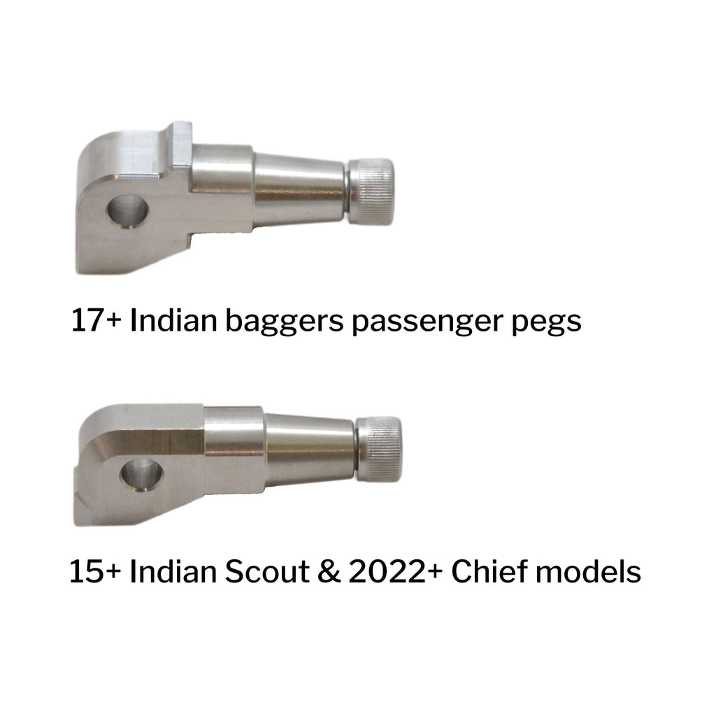 OG HoneyComp V3 Foot Pegs for Indians - Team Dream Rides