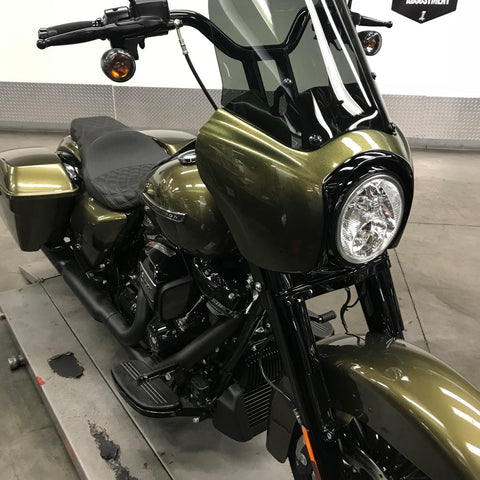 JD CUSTOMS ROAD KING FXDXT FAIRING KIT - UNPAINTED - Team Dream Rides