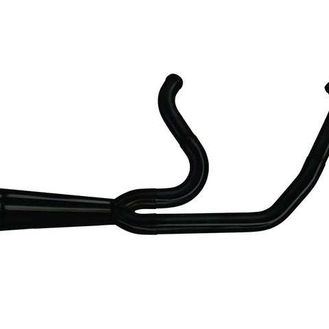 Two Brothers Racing 2006-2017 HD DYNA SHORTY TURNOUT BLACK - Team Dream Rides