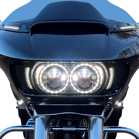 CUSTOM DYNAMICS Turn Signal - Harley Davidson - Chrome ProBEAM Road Glide Turn Signals - Team Dream Rides