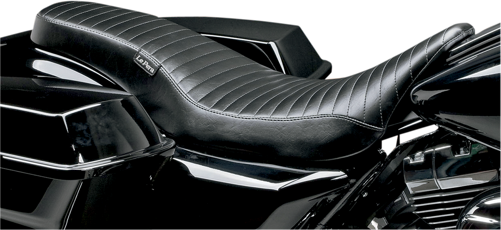 LE PERA Cobra Full Seat - Pleated - FL '08-'19 Cobra 2-Up Seat - Team Dream Rides