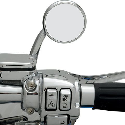 TODD'S CYCLE Shooter Mirror - Right - Chrome Shooter Mirror - Team Dream Rides