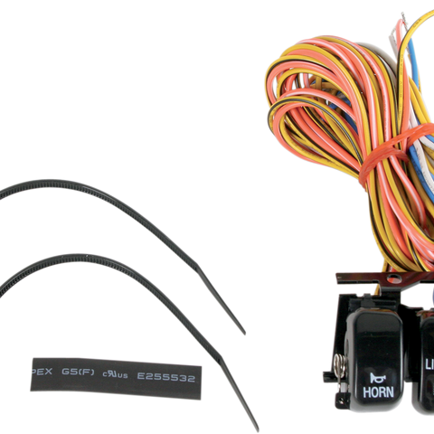 DRAG SPECIALTIES Black Dimmer/Horn Switch Kit Handlebar Switch - Team Dream Rides