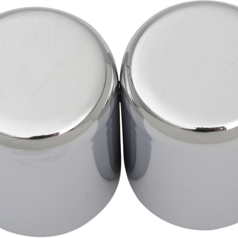 DRAG SPECIALTIES Docking Covers - Small - Chrome Magnetic Docking Points Covers - Team Dream Rides