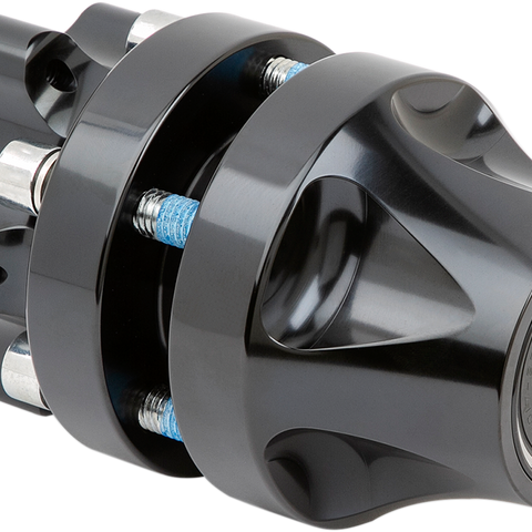 ARLEN NESS Single Hub - Front - Black - 08+ FLST Cartridge Hub - Team Dream Rides