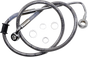 DRAG SPECIALTIES Brake Line - +2" - Stainless Steel - '15-'17 Softail Extended Length Stainless Steel Brake Line - Team Dream Rides