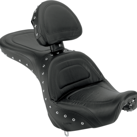 SADDLEMEN Explorer Special Seat - Backrest - FXSTD Explorer Special Seat — Includes Backrest - Team Dream Rides