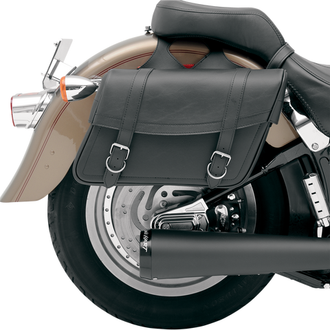 SADDLEMEN Highwayman Slant-style Saddlebags - Jumbo Highwayman Slant-style Saddlebags - Team Dream Rides