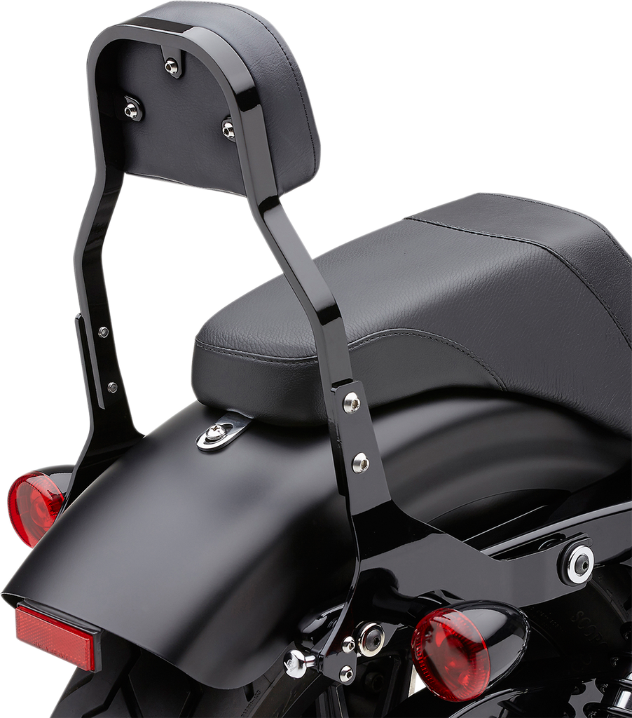 COBRA Backrest Kit - 11" - Black - XL Detachable Backrest Kit - Team Dream Rides