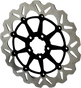 GALFER Wave® Rotor - Black - 12.5" Oversize Wave® Front Brake Rotor - Team Dream Rides