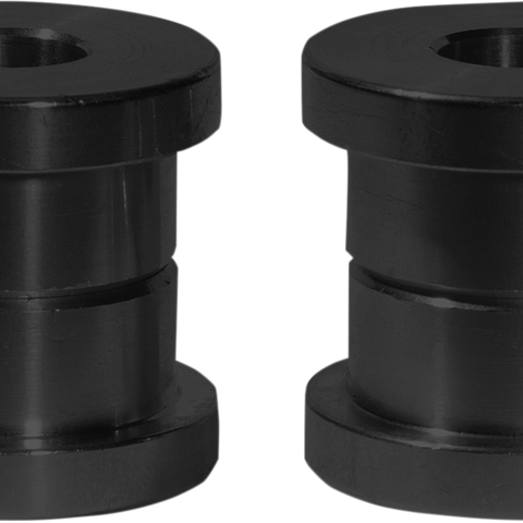 SPEED MERCHANT Black Solid Riser Bushings Standard Solid Handlebar Riser Bushing - Team Dream Rides