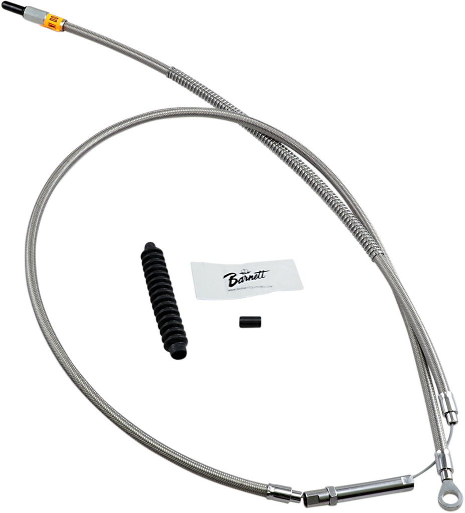 BARNETT Extended 6" Clutch Cable High-Efficiency Stainless Steel Clutch Cable for Harley-Davidson - Team Dream Rides