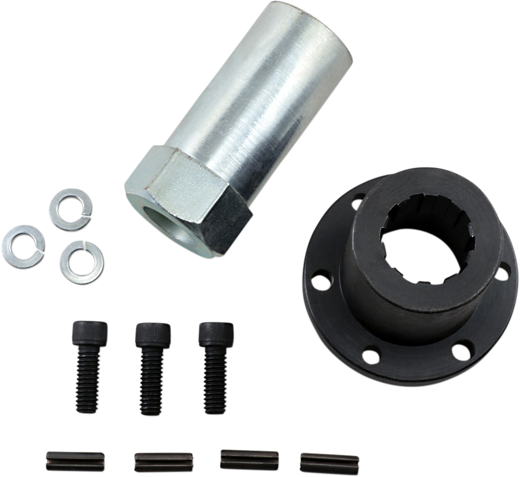 BELT DRIVES LTD. Offset Spacer with Screws and Nut - 2" Spacer Insert - Team Dream Rides