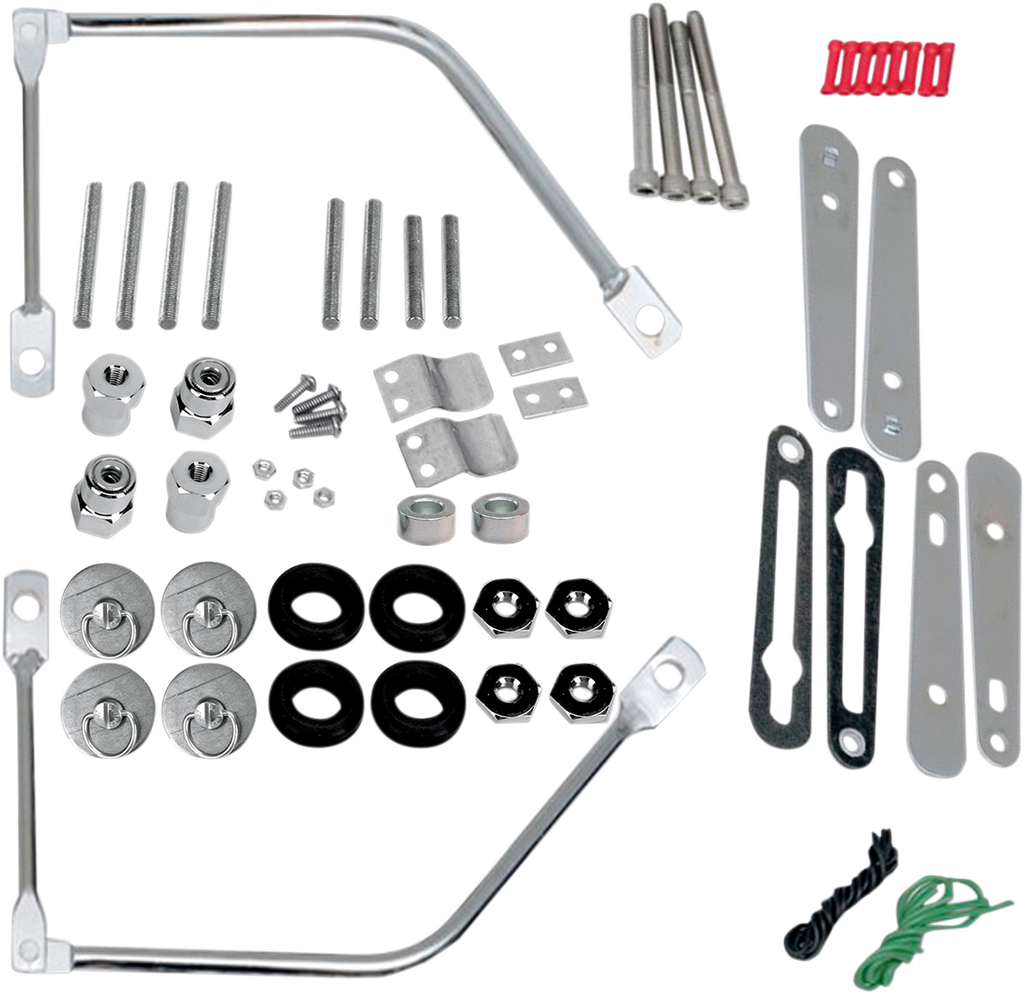 SADDLEMEN Quick Disconnect Support - Softail S4 Quick-Disconnect Saddlebag Mounting Kit for Harley - Team Dream Rides