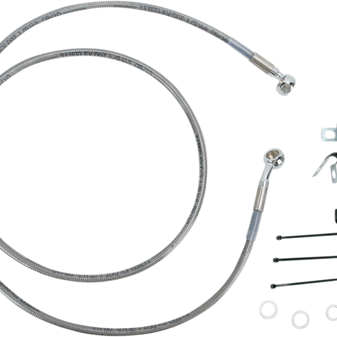 DRAG SPECIALTIES Brake Line - Front - +8