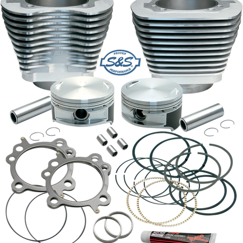 S&S CYCLE Cylinder and Piston Kit Cylinder & Piston Kit for 106