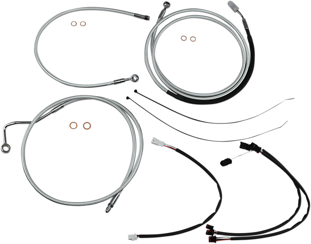 MAGNUM Sterling Chromite II® Control Cable Kit Sterling Chromite II® Upper Handlebar Installation Kit - Team Dream Rides