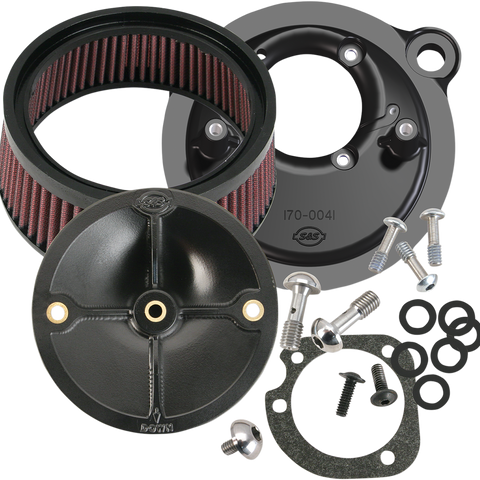 S&S CYCLE Air Cleaner Stealth 91-06XL Super Stock™ Stealth Air Cleaner Kit - Team Dream Rides