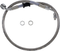 DRAG SPECIALTIES Brake Line - +2" - Stainless Steel - '18-'20 Softail Extended Length Stainless Steel Brake Line - Team Dream Rides