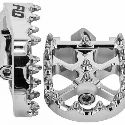 BMX STYLE FOOTPEGS CHROME - Team Dream Rides