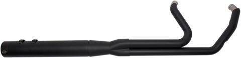 S&S CYCLE 2:1 Exhaust for FL - Black Sidewinder 2:1 Exhaust System - Team Dream Rides