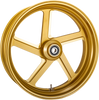 PERFORMANCE MACHINE (PM) Rear Wheel - Pro-Am - Gold Ops - 18 x 5.5 One-Piece Pro-AM Aluminum Wheel - Team Dream Rides
