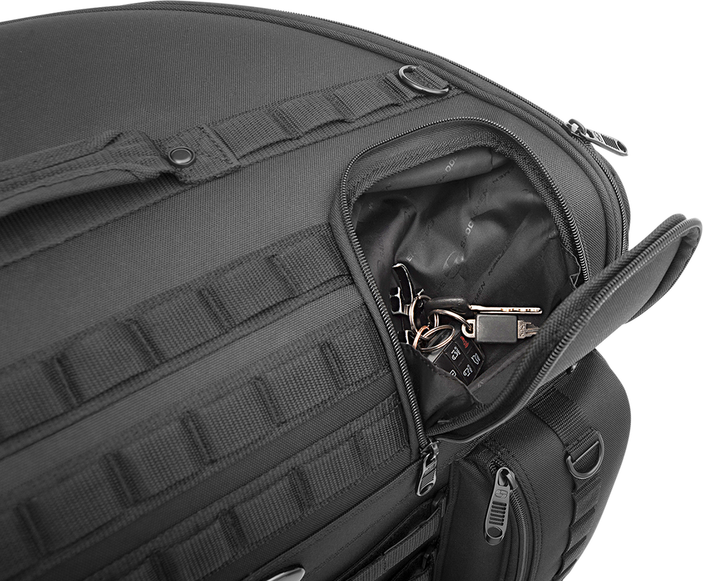 SADDLEMEN Tactical Backrest Bag BR4100 Tactical Seat Bag - Team Dream Rides